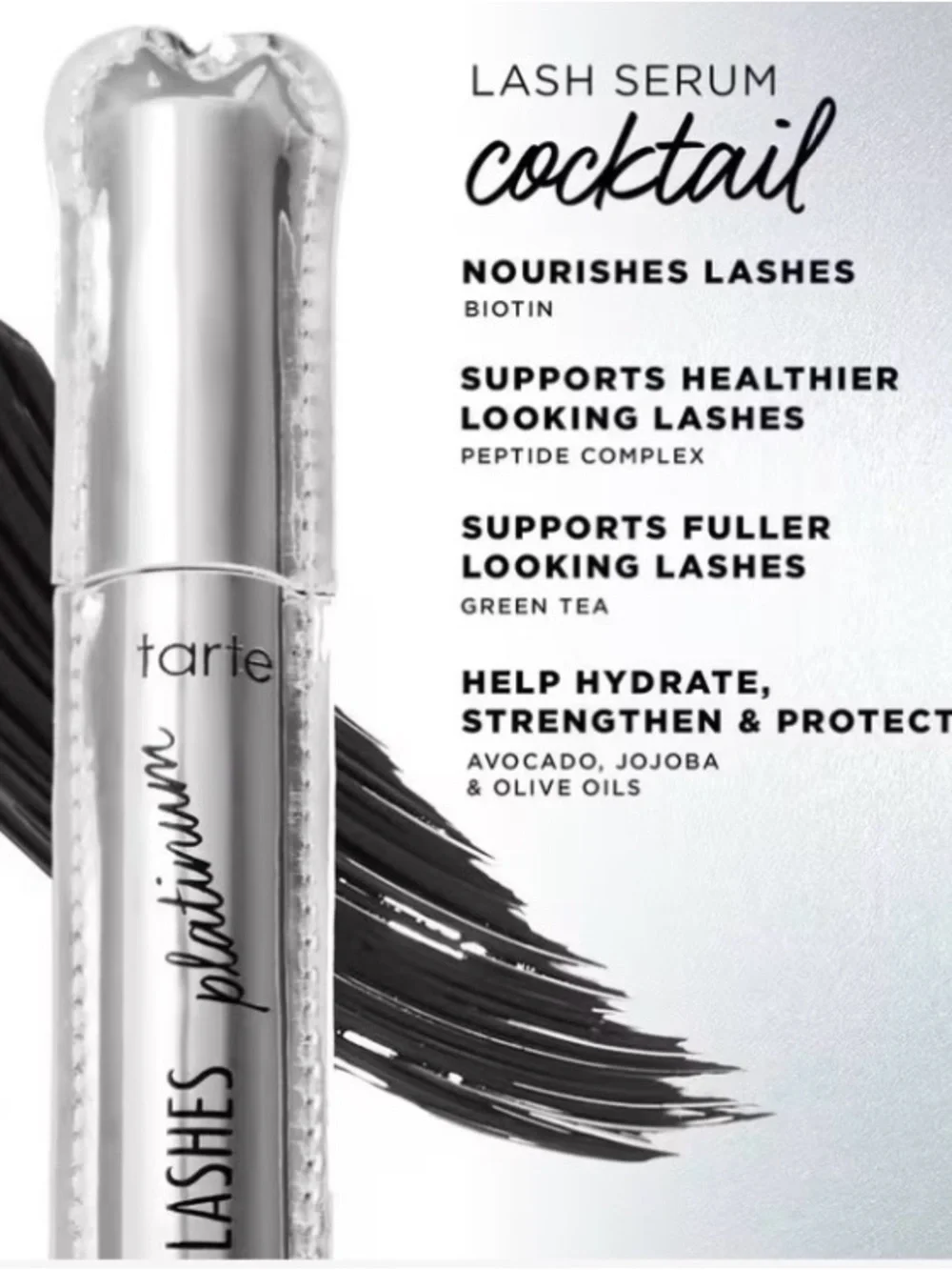 Tarte -lights, camera, lashes™ platinum mascara-Black